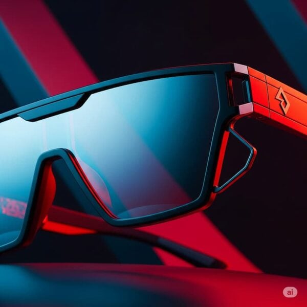 A pair of stylish glasses, symbolizing clarity and insight, highlighting the ability of Python to reveal hidden trends and patterns in text data. glasses