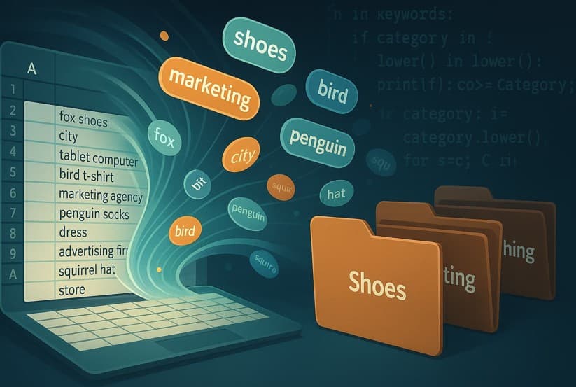 How to Categorize Excel Data by Keywords Using Python 1 categorizing
