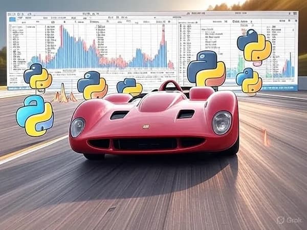 How to Make Excel 100x Faster Using Python 2 python ferrari